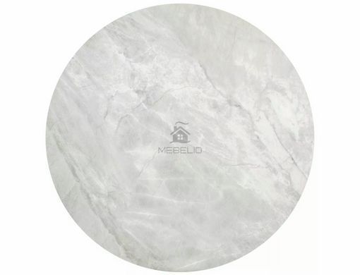 Журнальный столик PORTAFINO B Керамика Signal 60x60 Эффект Мрамора серый/хром  фотография