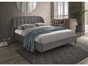 Кровать LIGURIA Velvet Signal 160х200 Серый фотография