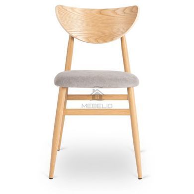 Стул MEBEL ELITE BRAGA Дуб/Серый фотография