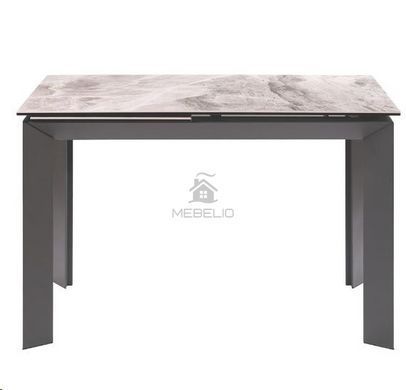 Стол Обеденный VERMONT LIGHT GREY Concepto 120/170x80 Керамика фотография
