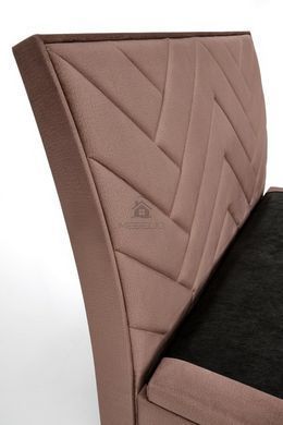 Кровать CONTINENTAL 1 VELVET Halmar 160x200 Бежевий фотография