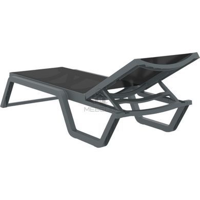 Шезлонг Siesta Onto  Rio Dark Grey Black