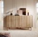 Комод Perfect Home Бохо / Boho K144/83 3-дверний Рів'єра/мармур б'янко