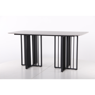 Стіл обідній Fellon AMF 160X80 ceramics Coastal gray фотографія