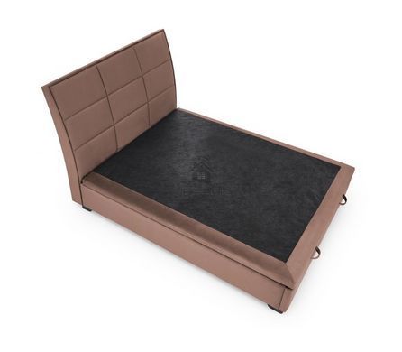 Ліжко CONTINENTAL 2 VELVET Halmar 160x200 Бежевый фотографія