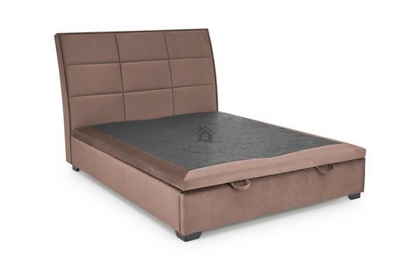 Ліжко CONTINENTAL 2 VELVET Halmar 160x200 Бежевый фотографія
