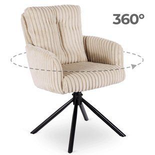 Стул поворотный MEBEL ELITE JUNE Беж фотография