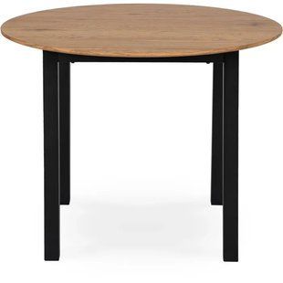 Стіл MEBEL ELITE TEO 100X100 Золотий дуб фотографія