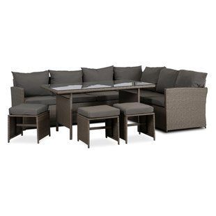 Комплект садових меблів MEBEL ELITE GEORGIA Сірий