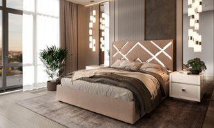 Кровать МЕДЖИК Prestol 160x200 Капучино фотография