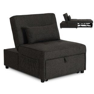 Кресло раскладное MEBEL ELITE IBERIS Черный