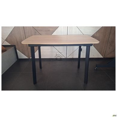Стіл Palermo AMF 110 х 67 чорний/Дуб Сонома фотографія