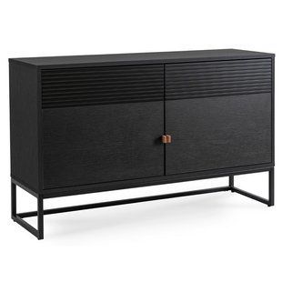 Комод MEBEL ELITE BRENEIS Чорний фотографія