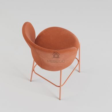 Стул полубарный Lilo Lovko Exclusive Terracotta Velvet фотография