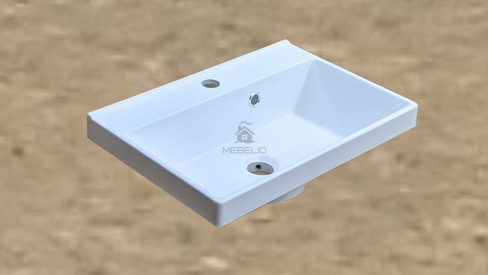 Умывальник мебельный IDEA 50 белый 50х35х12