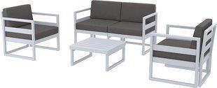 Комплект меблів для тераси Siesta Onto Mykonos Lounge Set Gray Сірий