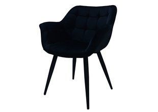 Крісло ELEGANTE Velvet Intarsio Чорний фотографія