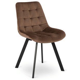 Стул бархатный MEBEL ELITE RICK Velvet Коричневый фотография