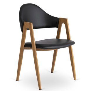 Стілець MEBEL ELITE WILLY екошкіра Чорний фотографія