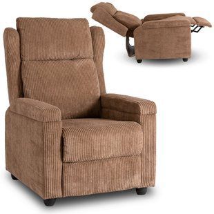 Крісло реклайнер MEBEL ELITE SPENCER Коричневий