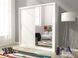 Шкаф-купе Perfect Home Мая I / Maja I 180 2-дверный с зеркалом Белый фотография