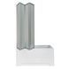 Душева шторка INSANA Tiffani P 110x140