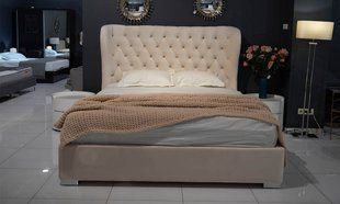 Кровать ЛЕГАСИ Velvet Prestol 180x200 Беж фотография