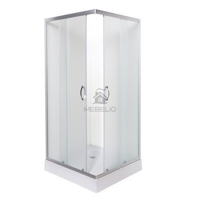 Душова кабіна VIVIA 25 JK New 90x90x191 мілкий квадратний піддон