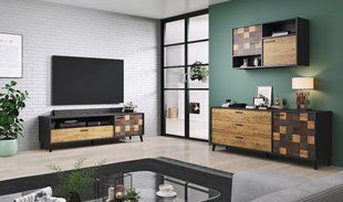 Стінка SOUL 3 Cama Антрацит фотографія