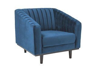 Кресло ASPREY Velvet 1 Signal Синий **