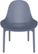 Стул Siesta Onto  Sky Lounge Dark Grey