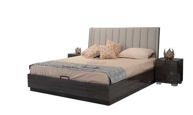 Кровать ПАСАДЕНА Prestol 160x200 Каштан фотография