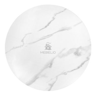 Журнальный столик TRIBECA Halmar 50x50 Белый Мрамор/Золото фотография