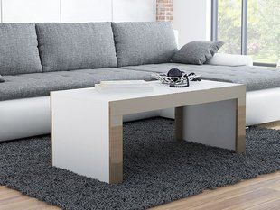 Журнальний столик TESS 120x60 Cama Білий Мат / Лате Глянець фотографія