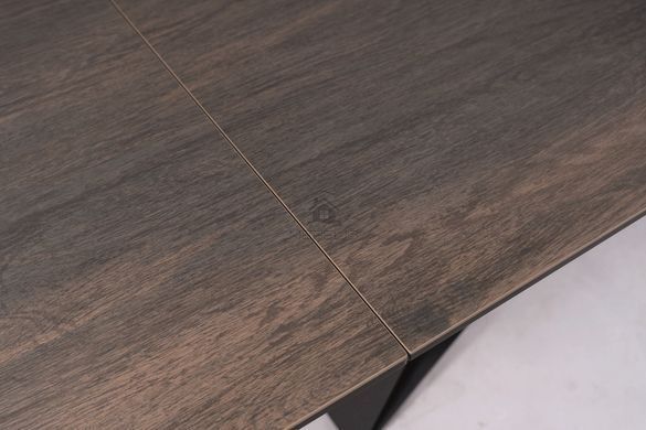 Стіл Обідній WESTIN CERAMIC Signal 160(240)X90 Ефект Дерева / Чорний фотографія
