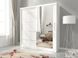 Шафа-купе Perfect Home Мая I Алю / Maja I Alu 180 2-дверна з дзеркалом Білий фотографія