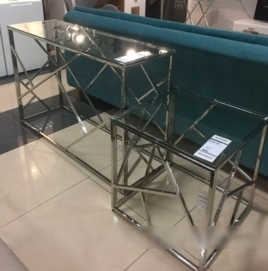 Консоль ESCADA C Signal Срібло 120x40 фотографія