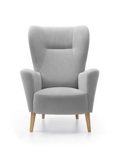 Кресло мягкое НЕКСТ / NEXT бежевые ножки Perfect Home Польша