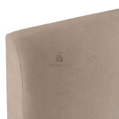 Ліжко двоспальне MEBEL ELITE MARSYLIA 160x200 см Беж фотографія