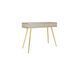Стол туалетный Perfect Home Оро/Oro с 2 ящиками и золотыми ножками T102 MDF Бежевый