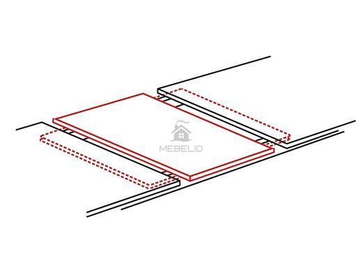 Стол Раскладной FRESNO Signal 150(210)x90 Дуб / Черный фотография