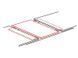 Стол Раскладной FRESNO Signal 150(210)x90 Дуб / Черный