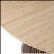 Стол MEBEL ELITE 120(160)x120 AURELIO Травертин