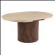 Стол MEBEL ELITE 120(160)x120 AURELIO Травертин