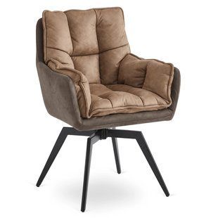 Стул поворотный MEBEL ELITE ISLA  Коричневый фотография