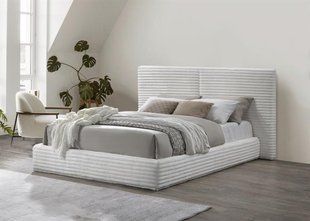 Ліжко MADERA Halmar 160x200 Кремовий фотографія