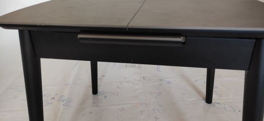 Стіл розкладний TM-87-1 VETRO 90(120)x75 Айс Грей фотографія