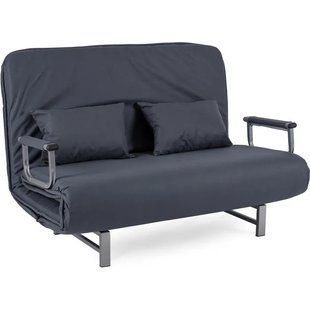 Диван розкладний MEBEL ELITE DARK 2 тканина Сірий