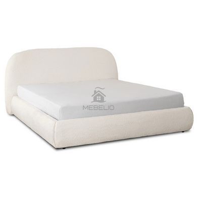 Кровать двуспальная MEBEL ELITE ROSSO 160x200 см Кремовый фотография