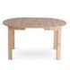 Комплект стіл MEBEL ELITE HARRY 102(142)х102 см,, дубовий ремісник, та 4 стільців FREDY, сірого кольору